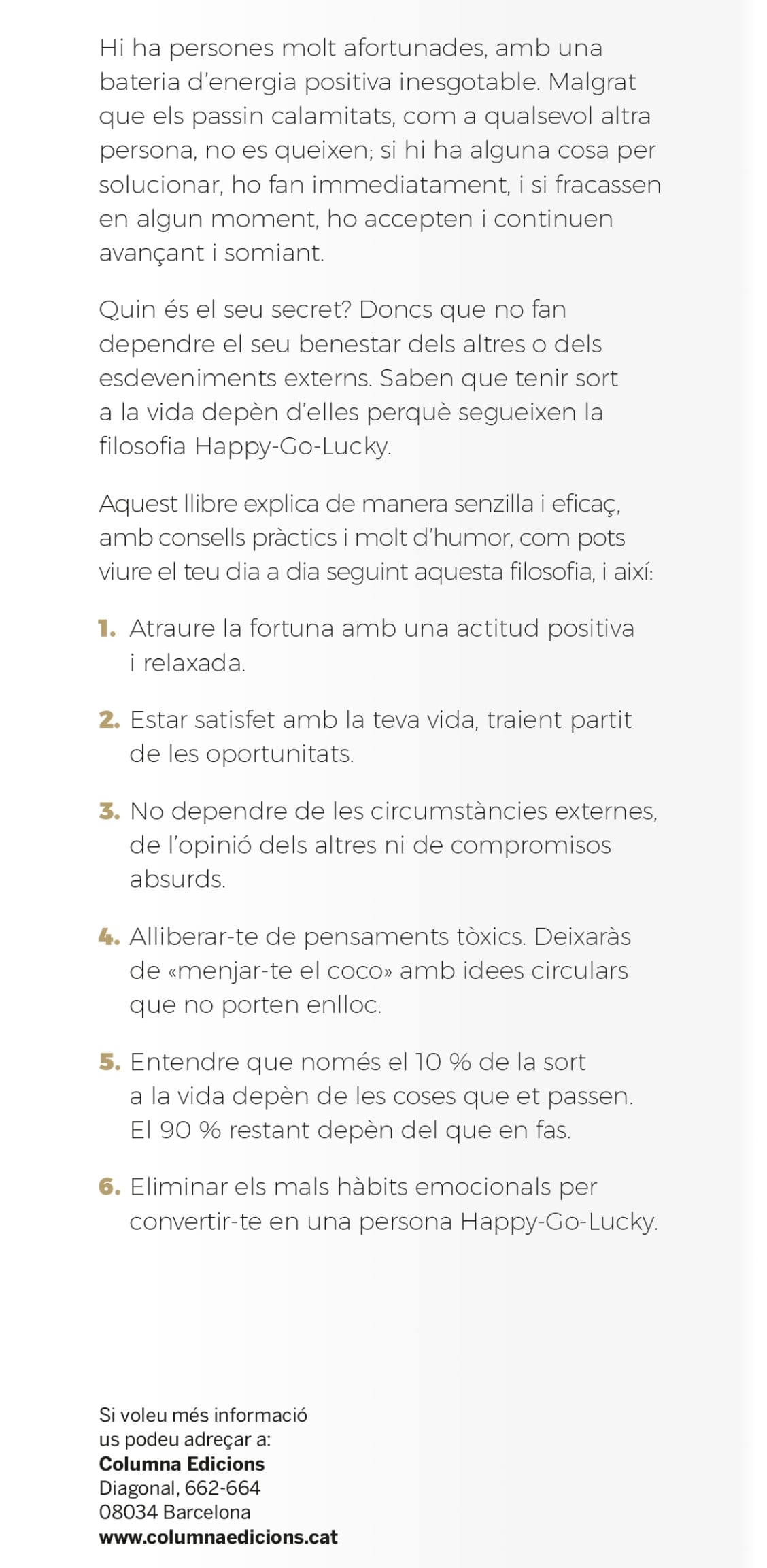 Crea la teva pròpia sort